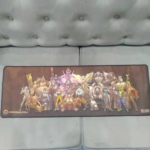 Miếng Lót Chuột Chuyên Game Overwatch 8 - Kích Cỡ Lớn 90x30cm, Chống Nước, Chống Trượt, Siêu Bền, Dày 3mm