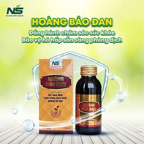 Cao ho Hoàng Bảo Đan 100ml - Hỗ trợ giảm ho, long đờm, bổ phế cho trẻ em và gia đình, tăng cường sức khỏe đường hô hấp