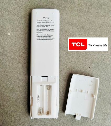 Điều khiển Remote Điều Hòa TCL Inverter 2 Chiều - Hàng Mới Tặng Pin, Tương Thích Nhiều Dòng Máy Lạnh