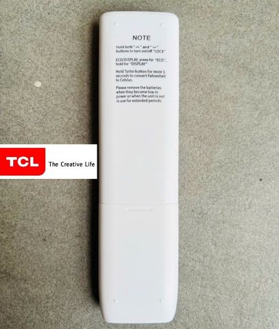 Điều khiển Remote Điều Hòa TCL Inverter 2 Chiều - Hàng Mới Tặng Pin, Tương Thích Nhiều Dòng Máy Lạnh