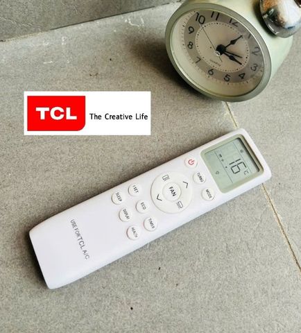 Điều khiển Remote Điều Hòa TCL Inverter 2 Chiều - Hàng Mới Tặng Pin, Tương Thích Nhiều Dòng Máy Lạnh