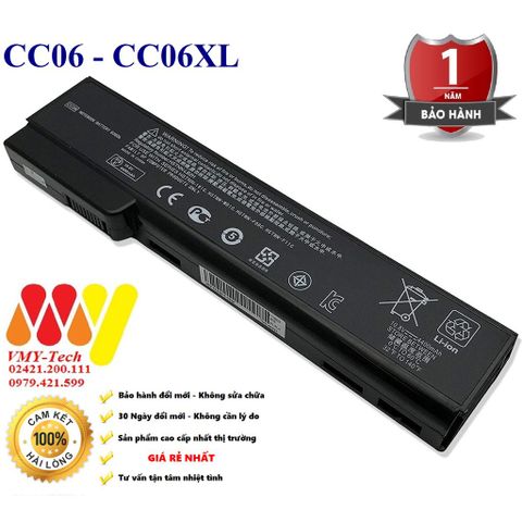 Pin Laptop HP EliteBook 8460p 8460w 8470p 8470w 8560p 8570p 8770P - Pin Thay Thế Chính Hãng Chất Lượng Cao