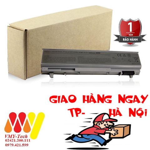 Pin Laptop Dell Latitude E6400 E6410 E6500 E6510 E8400 - Thay thế Chính Hãng, Hiệu Suất Cao, Dễ Dàng Lắp Đặt