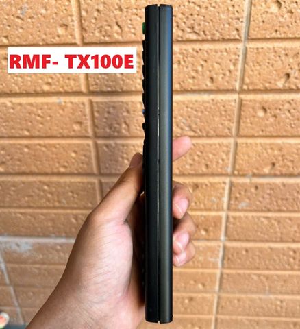 Điều Khiển Remote Tivi SONY RMF-TX100E SmartTV Hàng Mới - Thay Thế Tivi Sony, Tặng Sẵn Pin, Phím Êm, Kết Nối IR + Bluetooth