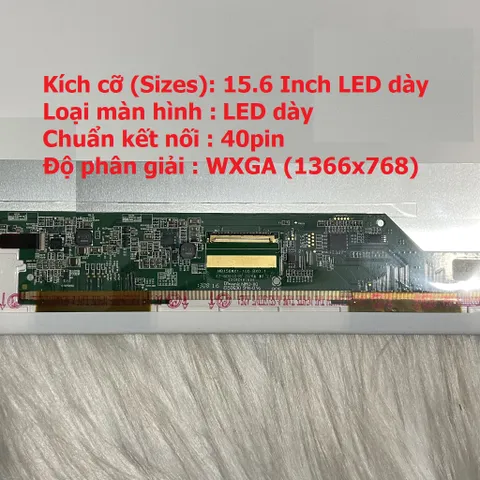 Màn Hình Laptop Toshiba Satellite 15.6 Inch LED Độ Phân Giải HD 1366x768 Dùng Cho L600 L600D L605 L605D C655 C655D C660 C660D