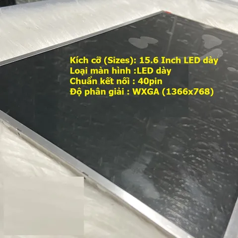 Màn Hình Laptop Toshiba Satellite 15.6 Inch LED Độ Phân Giải HD 1366x768 Dùng Cho L600 L600D L605 L605D C655 C655D C660 C660D