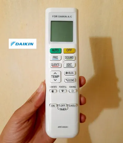 Điều Khiển Điều Hòa Daikin ATKA ATKQ ATKC ATF FTHF FTC FTKQ - Hàng Mới, Tặng Pin - Phù Hợp 1HP đến 2.5HP, Thiết Kế Gọn Nhẹ