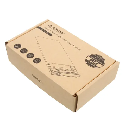 Hộp Đựng Ổ Cứng 2.5 inch ORICO 2139U3 Trong Suốt HDD BOX SATA 3 USB 3.0 - Hàng Chính Hãng Phân Phối