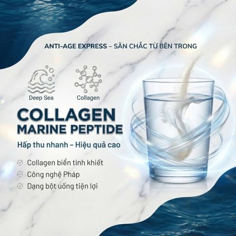 Biocyte Collagen Express 30 Gói Hương Đào - Thực Phẩm Bổ Sung Collagen Giảm Nếp Nhăn, Ngừa Lão Hóa Da, Dạng Thỏi Tiện Lợi