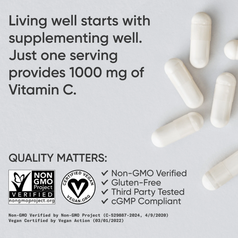 Viên Uống Bổ Sung Vitamin C Sports Research 1000mg - 180 Viên Mỹ Dễ Uống, Hỗ Trợ Miễn Dịch và Sức Khỏe Tổng Thể