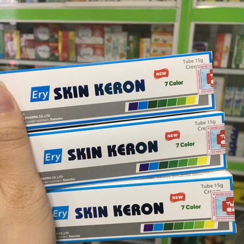 Kem Trị Sẹo Ery Skin Keron - Dịu Da, Ngăn Ngừa Mụn, Thành Phần Lành Tính, Chăm Sóc Da Chất Lượng Cao
