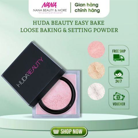 Phấn Phủ Bột Huda Beauty Easy Bake Loose Baking & Setting Powder 20g - Nana Shop