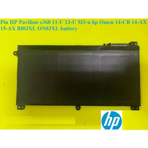 Pin Laptop HP Pavilion x360 11-U, 13-U, M3-u, Omen 14-CB, 14-AX, 15-AX - Hàng Zin 3 Cell, Bảo Hành 6 Tháng