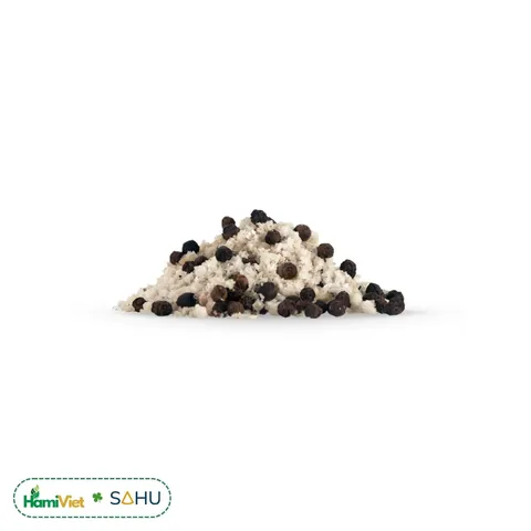 Muối Tiêu Đen Cao Cấp Sahu - Tiêu Đen Thượng Hạng Từ Tiên Phước - Nguyên Liệu Nấu Ăn Tự Nhiên và An Toàn