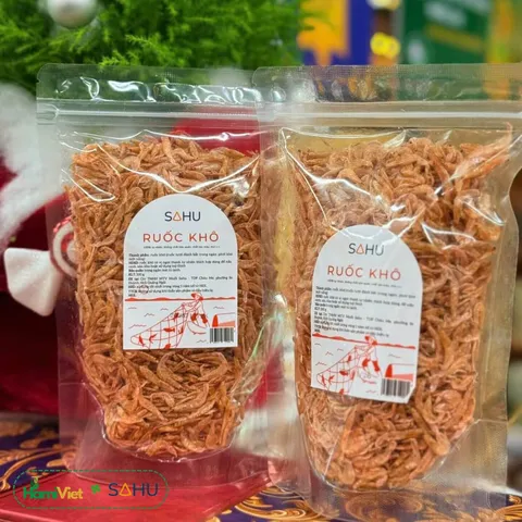 Cá Cơm Lài Khô Sahu - Đặc Sản Biển Sa Huỳnh, Giữ Vị Ngọt Tự Nhiên, 100g, Thích Hợp Chiên, Rim, Nấu Canh, Gỏi