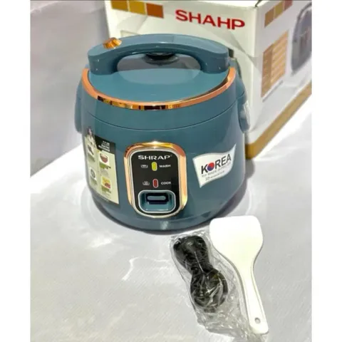 Nồi Cơm Điện Shrap 1L Với Thiết Kế Sang Trọng - Tiết Kiệm Điện, Nấu Cơm Ngon Cho Gia Đình 2-4 Người