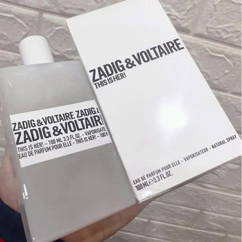 Nước Hoa Nữ Zadig & Voltaire This is Her EDP 100ml - Hương Thơm Quyến Rũ Cho Phái Đẹp, Sang Trọng và Tinh Tế