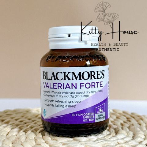 Viên Uống Hỗ Trợ Giấc Ngủ Blackmores Valerian Forte 30 Viên - Cải Thiện Chất Lượng Ngủ, Giảm Căng Thẳng, Hỗ Trợ Ngủ Sâu