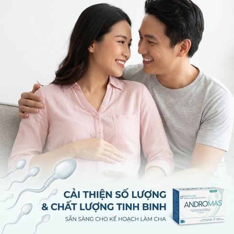 Thực Phẩm Bổ Sung ANDROMAS Dạng Bột Pha Uống Cho Nam Giới - Hỗ Trợ Sức Khỏe - Hộp 30 Gói Tiện Lợi