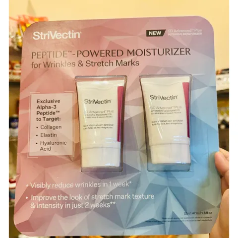 Set Kem Dưỡng Ẩm StriVectin SD Advanced Plus - Giảm Nếp Nhăn và Rạn Da (47ml x 2 tuýp) Mỹ - Làm Sáng Da, Duy Trì Collagen