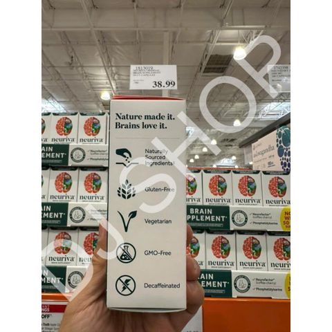 Viên Bổ Não Neuriva Original 50 Viên - Tăng Cường Trí Nhớ Tự Nhiên từ Chiết Xuất Quả Cafe Arabica Hàng Mỹ