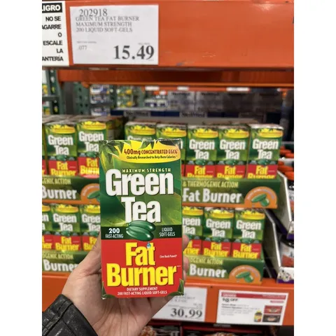 [DJ SHOP] Viên Uống Loại Trà Giảm Cân Green Tea Fat Burner Của Mỹ (200 viên)