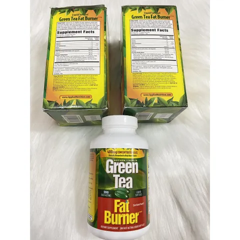 [DJ SHOP] Viên Uống Loại Trà Giảm Cân Green Tea Fat Burner Của Mỹ (200 viên)