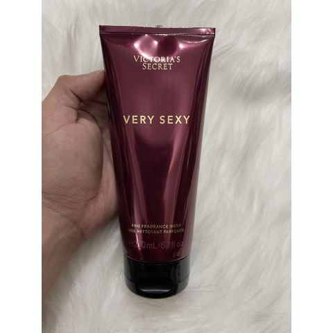 Gel Tắm Victoria's Secret Fine Fragrance Very Sexy 200ml - Sản Phẩm Tắm Sang Trọng, Hương Thơm Quyến Rũ, Chăm Sóc Da Mềm Mại