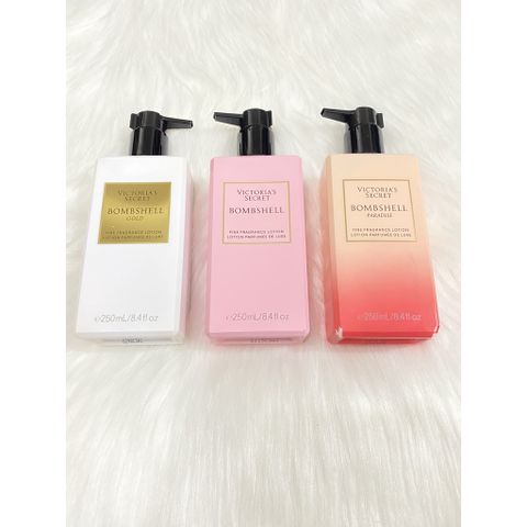 Dưỡng Thể Victoria's Secret Bombshell Paradise 250ML - Hương Hoa Trái Cây Nữ Tính, Dưỡng Ẩm Mềm Mại Cho Da