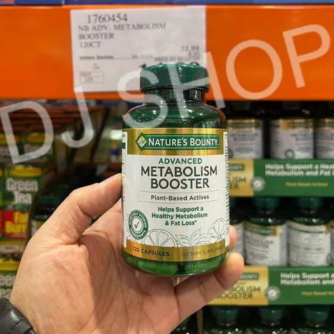 [DJ SHOP] Viên Uống Hỗ Trợ Giảm Cân Nature's Bounty Advanced Metabolism Booster Của Mỹ 120 Viên