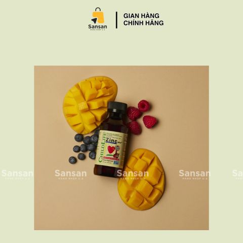 ChildLife Essentials Liquid Zinc Plus 118ml - Vitamin bổ sung kẽm cho trẻ từ 6 tháng tuổi, tăng cường miễn dịch và phát triển khỏe mạnh