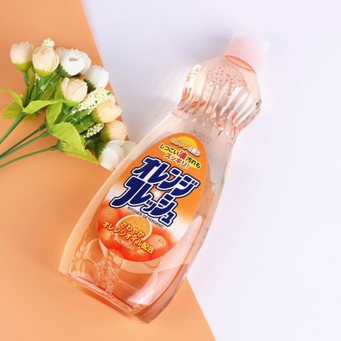 Nước Rửa Chén Hữu Cơ Rocket Soap Hương Cam 600g - An Toàn Cho Da Tay, Sạch Bát Đĩa Hiệu Quả, Thân Thiện Môi Trường