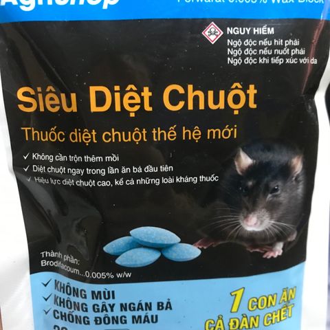  gói 20 viên nén diệt chuột sinh học STORM - hàng đức - An toàn, hiệu quả, dễ sử dụng, tiết kiệm chi phí