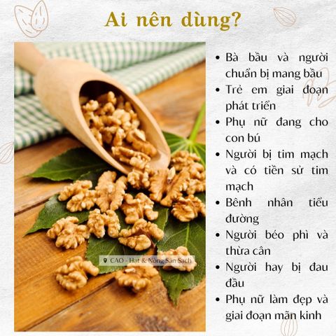 Hạt óc chó nguyên vỏ 500GR CAO Food nhập khẩu Mỹ - Hạt dinh dưỡng cao cấp, giàu protein và chất béo tốt cho sức khỏe