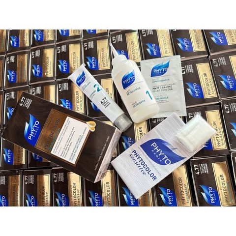 Nhuộm Tóc Phyto Phytocolor Sensitive Dành Cho Mẹ Bầu - Chiết Xuất Thảo Dược, An Toàn, Dễ Dùng Tại Nhà