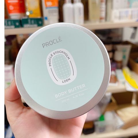 [Hũ 200ml] Kem dưỡng thể hương nước hoa Procle Stockholm LOEN - Body Butter