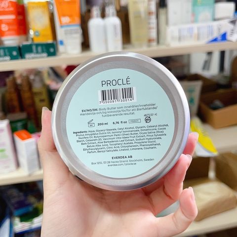 [Hũ 200ml] Kem dưỡng thể hương nước hoa Procle Stockholm LOEN - Body Butter