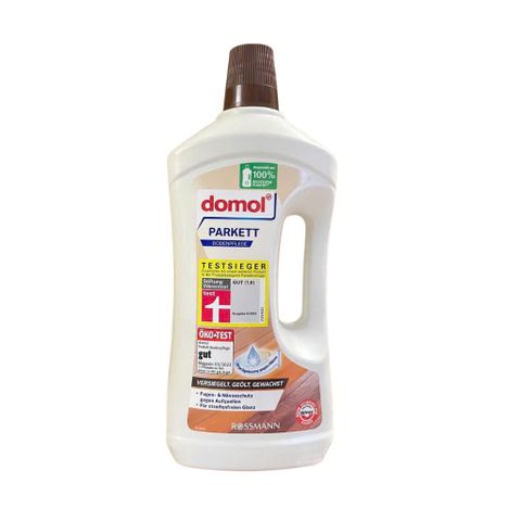 Nước Lau Sàn Gỗ Domol Parkett 1L - Dung Dịch Làm Sạch Hiệu Quả, Khô Nhanh, Không Cặn An Toàn Cho Gia Đình