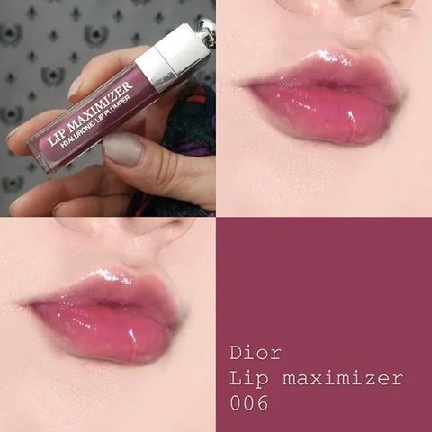 Son Dưỡng Dior Collagen Addict Lip Maximizer 006 Berry Màu Hồng Dâu - Tăng Cường Độ Ẩm, Làm Đầy Đặn Môi, Chất Lượng Cao 