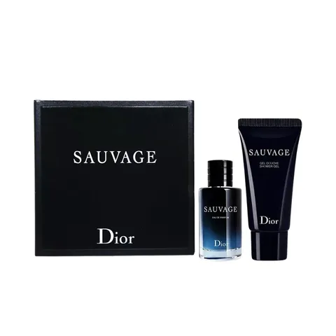 Set Nước Hoa Dior Sauvage EDP Mini Gentleman 10ml + Sữa Tắm 20ml Chính Hãng