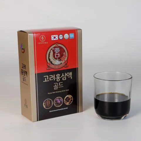 Nước Hồng Sâm Linh Chi KGA Hàn Quốc - Hộp 30 Gói Tiện Dụng Cho Sức Khỏe, Bổ Sung Năng Lượng Tự Nhiên