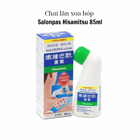 Dầu Xoa Bóp Xương Khớp Salonpas Hisamitsu Nhật Bản 85ml – Giảm Đau, Thư Giãn Cơ Bắp, Sản Phẩm Chăm Sóc Hàng Ngày