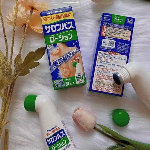 Dầu Xoa Bóp Xương Khớp Salonpas Hisamitsu Nhật Bản 85ml – Giảm Đau, Thư Giãn Cơ Bắp, Sản Phẩm Chăm Sóc Hàng Ngày