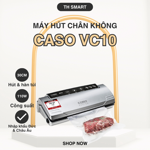 Máy Hút Chân Không CASO VC10 Nội Địa Đức Công Suất 110W