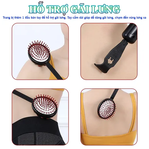 Cây đấm và gãi lưng cầm tay đa năng 2 mặt Nikio NK-08C - Giải pháp thư giãn hiệu quả cho mọi gia đình