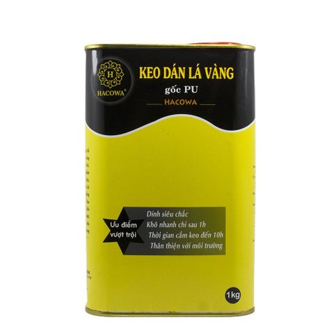 Keo Dát Vàng Gốc PU Hacowa 500ml - Dán Vàng Chất Liệu Gỗ, Nhựa, Kim Loại - Giải Pháp Trang Trí Nội Thất Hoàn Hảo