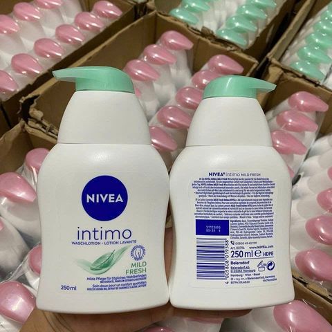 Dung Dịch Vệ Sinh Phụ Nữ Nivea Intimo 250ml - Dịu Nhẹ, Cân Bằng pH, Chăm Sóc Vùng Kín Hàng Ngày Cho Phụ Nữ An Toàn, Tự Tin