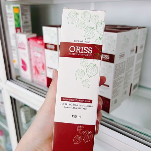 Dung Dịch Vệ Sinh Phụ Nữ Oris - Lá Trầu Không, Khử Mùi, Giữ Ẩm, Sạch Sẽ, Thoáng Mát, Dân Khang
