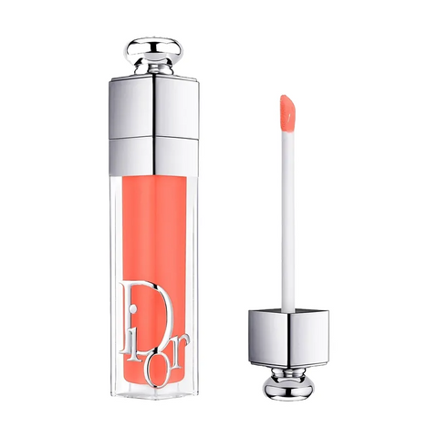 Son Dưỡng Dior Addict Lip Maximizer 061 Poppy Coral - Son Dưỡng Môi Cao Cấp Màu Đào Cam San Hô Chính Hãng, Hiệu Ứng Làm Đầy Môi