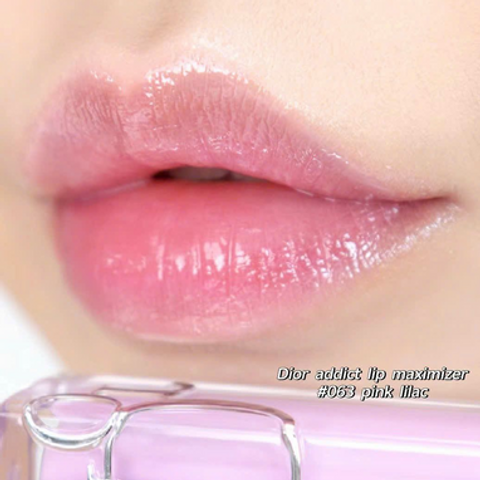 Son Dưỡng Dior Collagen Addict Lip Maximizer 063 Pink Lilac - Son Dưỡng Môi Hồng Nude Chất Lượng Cao, Bảo Vệ và Dưỡng Ẩm Tối Ưu